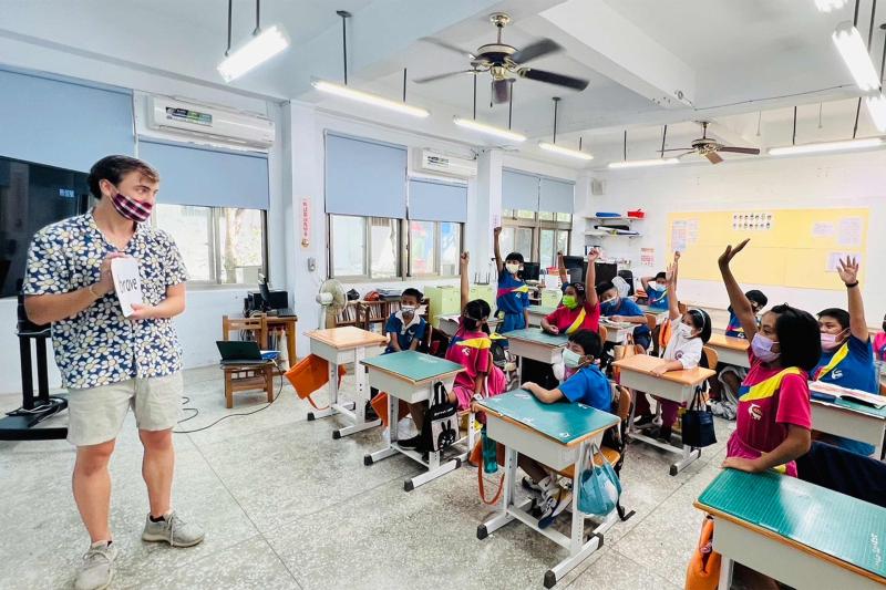 Benjamin Hazelton teaches English in an indigenous Paiwan community in Taimali, Taiwan, as part of the Fulbright program.