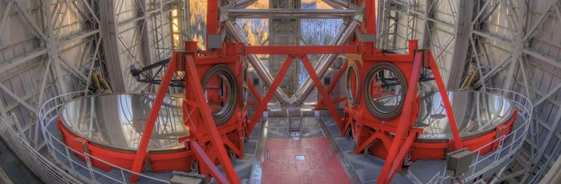 Large Binocular Telescope near Safford, Arizona