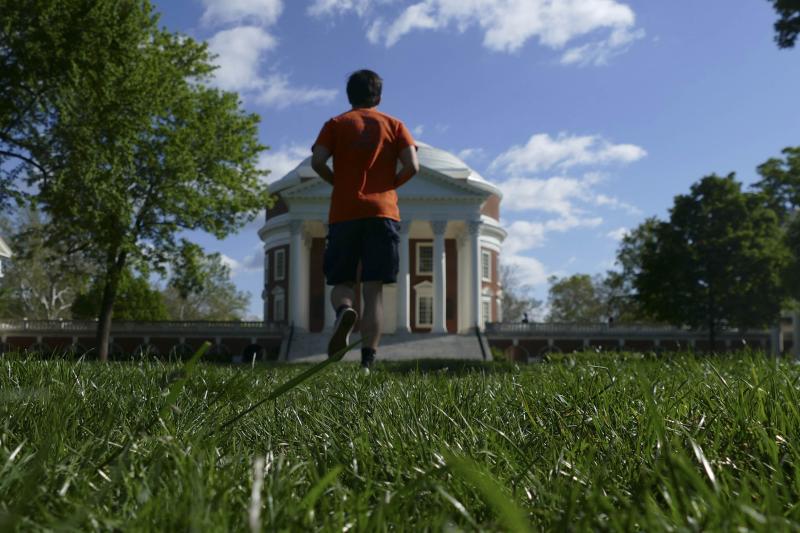 Morning Jog on the Lawn